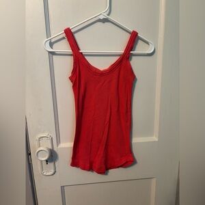 Small red tank top